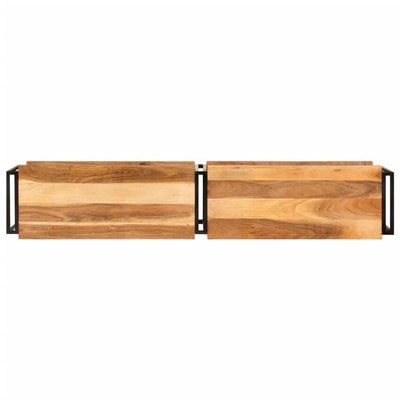 vidaXL Szafka pod TV, 160x30x40 cm, lite drewno akacjowe