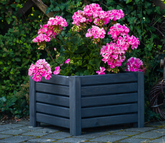 Donica drewniana antracyt W25/S38/D38