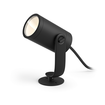 Philips Hue zestaw 3x lampa zewnętrzna punktowa czarna Lily 8W White and color ambiance 1741430P7