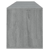 vidaXL Szafka pod TV, szary dąb sonoma, 120x30x40,5 cm