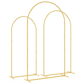 Łuk Ślubny 3 pcs złoty Stal