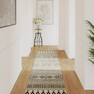 vidaXL Dywan zewnętrzny/wewnętrzny, kolorowy 80x300 cm, antypoślizgowy