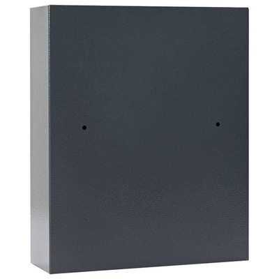 Sejf cyfrowy Z blokadą ciemno szary 30 x 10 x 36,5 cm Stal