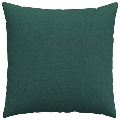 Poduszki na sofę 2 pcs Ciemna zieleń 60 x 60 cm tkanina