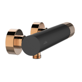 BATERIA NATRYSKOWA MOONLIGHT INVENA TREND CZARNA / ROSE GOLD