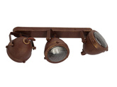 Lampa sufitowa listwa rdzawa 3x40W GU10 Frodo Candellux 93-71088