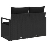 Sofa Ogrodowa z poduszką 120 x 62 x 69 cm polirattan