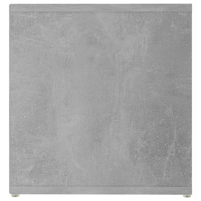 vidaXL Szafka pod TV, szarość betonu, 142,5x35x36,5 cm