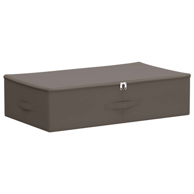 Skrzynia do przechowywania 24 pcs Szary 70 x 40 x 18 cm