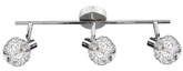 Lampa sufitowa COLLAR listwa regulowana 3-punktowa do kuchni metalowa