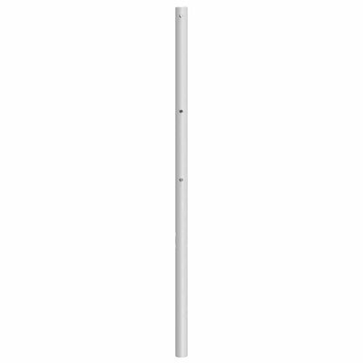 Metalowe wymienne wezgłowie, białe, 200 cm