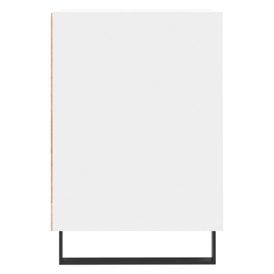 vidaXL Szafka pod TV, biała, 80x36x50 cm, materiał drewnopochodny