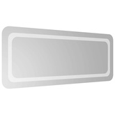 Lustro łazienkowe z LED, 100x40 cm