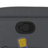 vidaXL Rozkładany fotel masujący, szary, obity sztuczną skórą