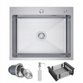 Zlewozmywak stalowy Ivette inox