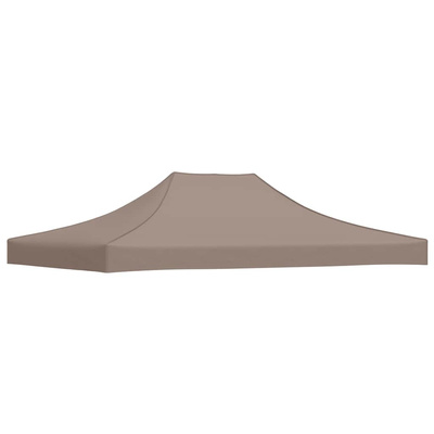 vidaXL Dach do namiotu imprezowego, 4 x 3 m, taupe, 270 g/m²