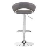 4Rico Hoker barowy QS-B10 eco skóra szary  141197