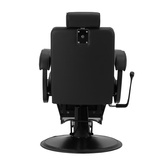 Gabbiano fotel barberski Continental czarny 148991