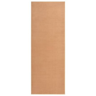 vidaXL Chodnik dywanowy, BCF, beżowy, 100x250 cm