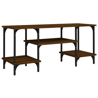 vidaXL Szafka pod TV, brązowy dąb, 102x35x45,5 cm