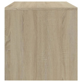 vidaXL Szafka pod TV, dąb sonoma, 120x40x40cm, materiał drewnopochodny