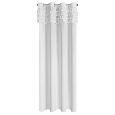Zasłona Erin biała 140x250