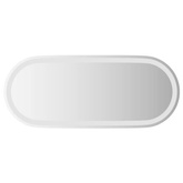 vidaXL Lustro łazienkowe z LED, 90x40 cm, owalne
