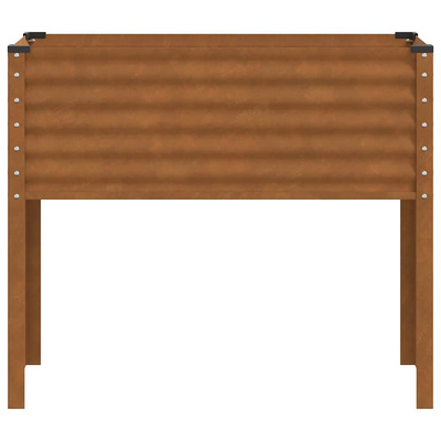 Donica ogrodowa 100x45x90 cm Stal nierdzewna