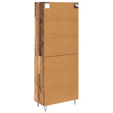 Highboard 2 szt. Stare drewno 69,5 x 34 x 180 cm