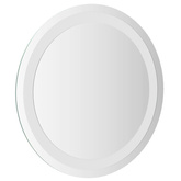 Lustro łazienkowe z LED, okrągłe, 40 cm
