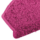 Samoprzylepne maty na schody 15 pcs różowy 80 x 24,5 x 3,5 cm