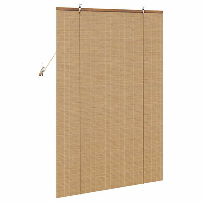 Roleta brązowy 100 x 160 cm Bambus