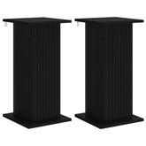 Stojak na rośliny 2 pcs Czarny 30,5 x 30 x 60,5 cm