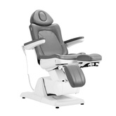 Fotel kosmetyczny elektr. Azzurro 870S pedi 3 siln. szary 109082