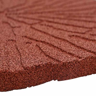 Kamień kroczący 6 pcs Czerwony ? 45 x 1,8 cm Guma