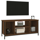 vidaXL Szafka pod TV, brązowy dąb 102x35x45 cm materiał drewnopochodny