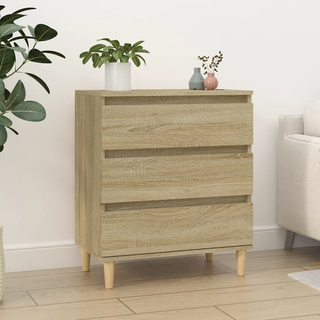 vidaXL Komoda, dąb sonoma, 60x35x70 cm, materiał drewnopochodny wariant 4
