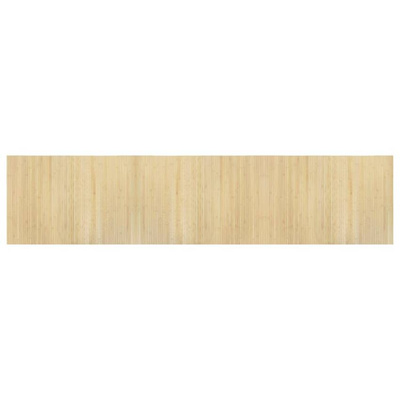 Dywan prostokątny, jasny naturalny, 70x300 cm, bambusowy vidaXL