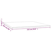 Topper na materac, 152x203x5 cm
