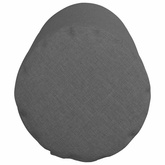 Poduszki Wałkowe 2 pcs Ciemnoszary ? 25 x 70 cm tkanina