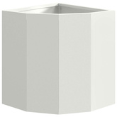 Doniczka Różnorożna Biały 30 x 30 x 35 cm Stal