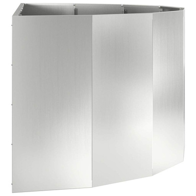 Donica Srebrny 120 x 60 x 50 cm Stal Galwanizowana
