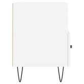 vidaXL Szafka pod TV, biała, 80x36x50 cm, materiał drewnopochodny wariant 5