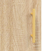 vidaXL Biurko, dąb sonoma, 140x50x75 cm, materiał drewnopochodny model standard