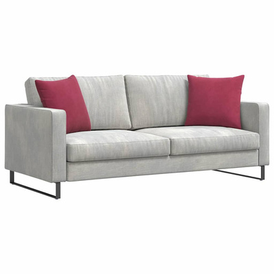 Poduszki na sofę 2 pcs Czerwone wino 45 x 45 cm