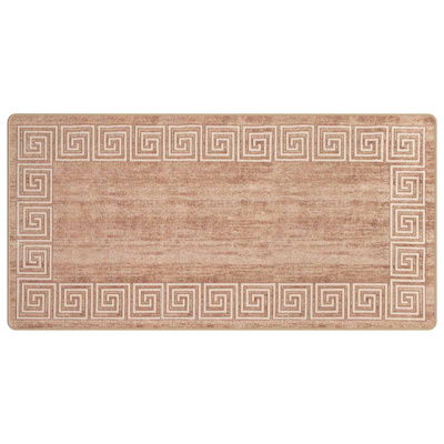 Chodnik dywanowy MARSA Biały 100 x 200 cm Poliester i PVC