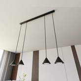 Lampa wisząca ELIT 4 BLACK