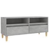 Szafka pod TV, szarość betonu, 100x34,5x44,5 cm vidaXL