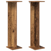 Stojak na rośliny 2 pcs Stare drewno 25 x 25,5 x 100,5 cm