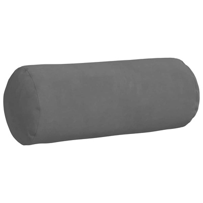 Poduszki Wałkowe 2 pcs Ciemnoszary ? 15 x 40 cm